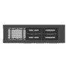 Rack PC Thermaltake AX100 Juoda 120 140 mm ventiliatoriai 480 mm radiatorius