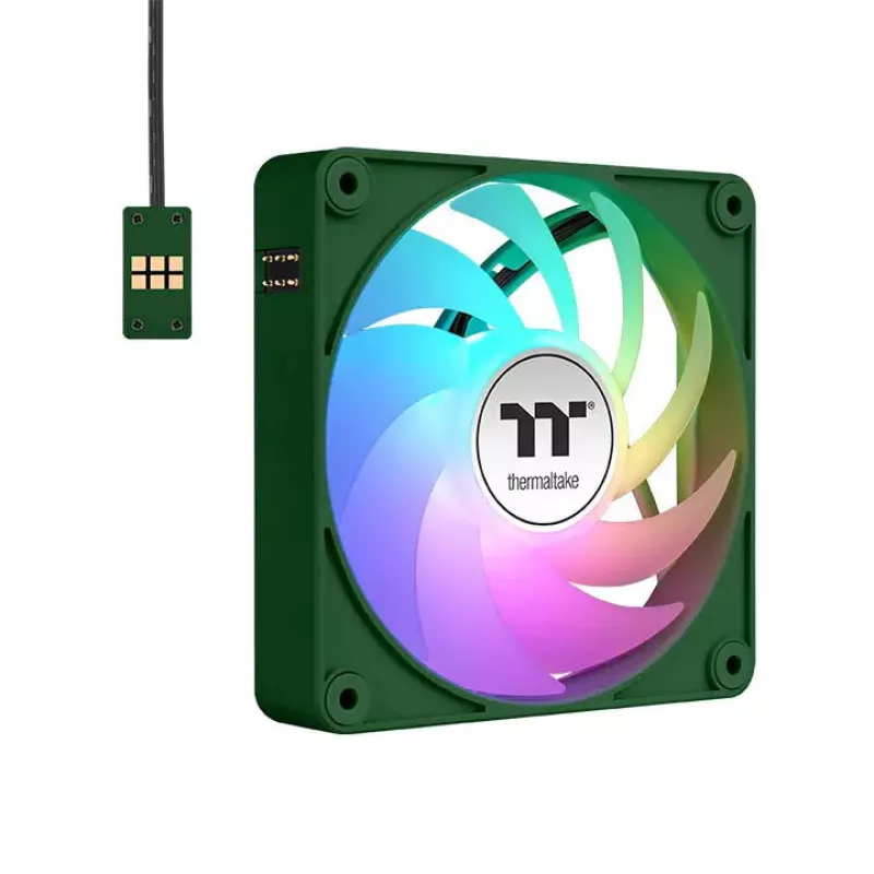 Oro aušintuvas Thermaltake CT120 EX ARGB 12 cm žalias 500–2000 RPM hidraulinis