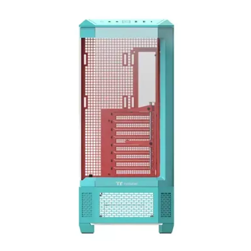 Full Tower korpusas Thermaltake CA-11H-00FLWN-00, mėtų spalvos, PS2 palaikymas