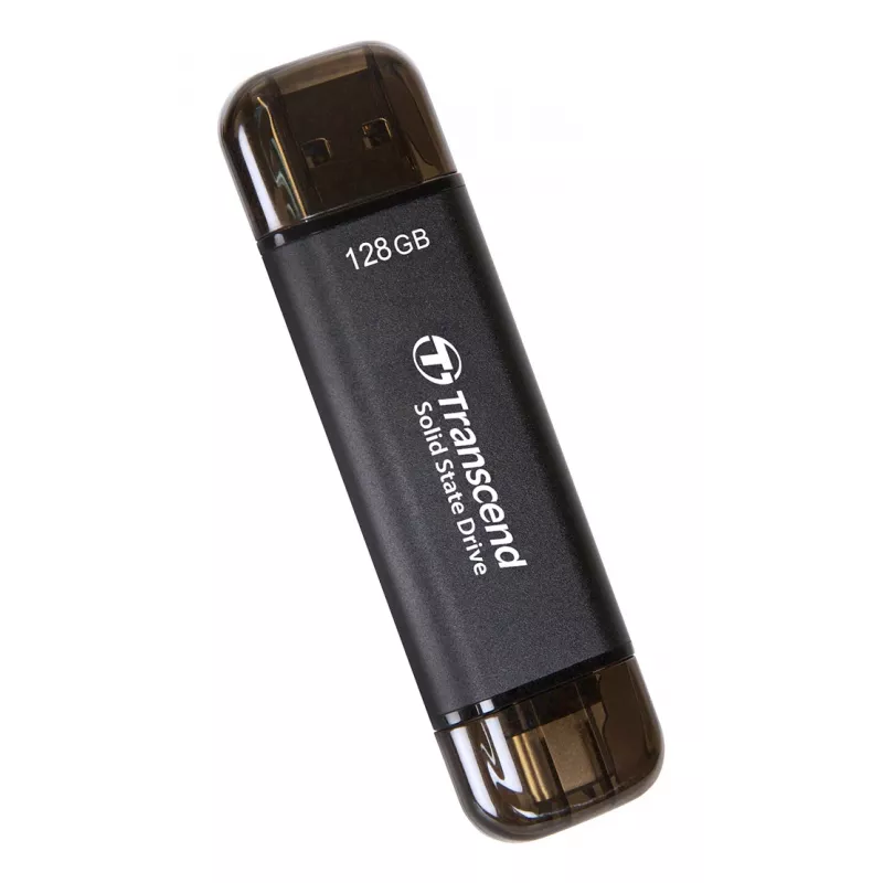 TRANSCEND Esd310c - 128GB nešiojamasis SSD - USB Type-A / USB Type-C