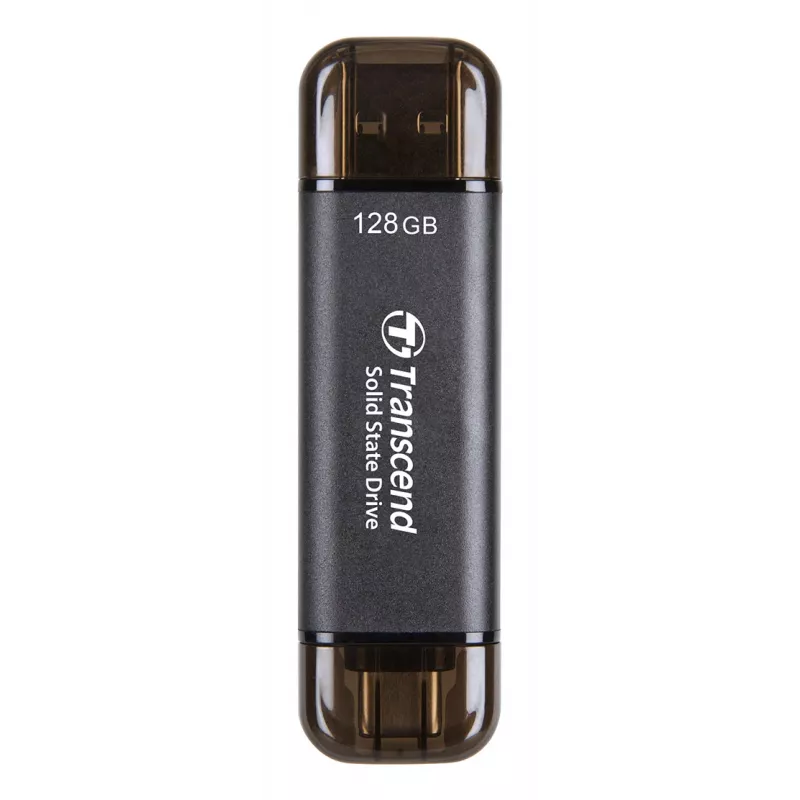 TRANSCEND Esd310c - 128GB nešiojamasis SSD - USB Type-A / USB Type-C