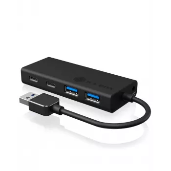 ICY BOX IB-HUB1426-U3 USB 3.2 Gen 1 (3.1 Gen 1) Type-A 5000 Mbit/s Juoda