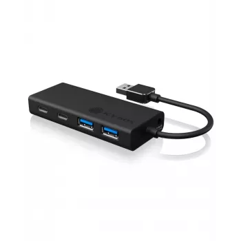 ICY BOX IB-HUB1426-U3 USB 3.2 Gen 1 (3.1 Gen 1) Type-A 5000 Mbit/s Juoda