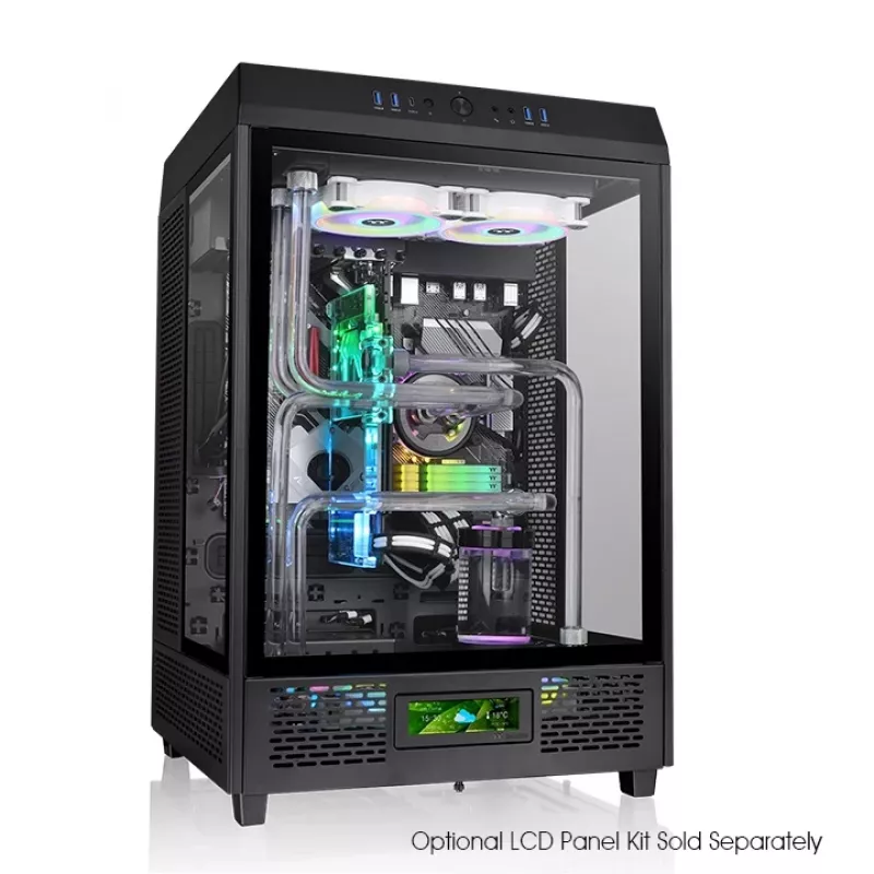 THERMALTAKE Korpusas Mid Tower - The Tower 500 - Juodas