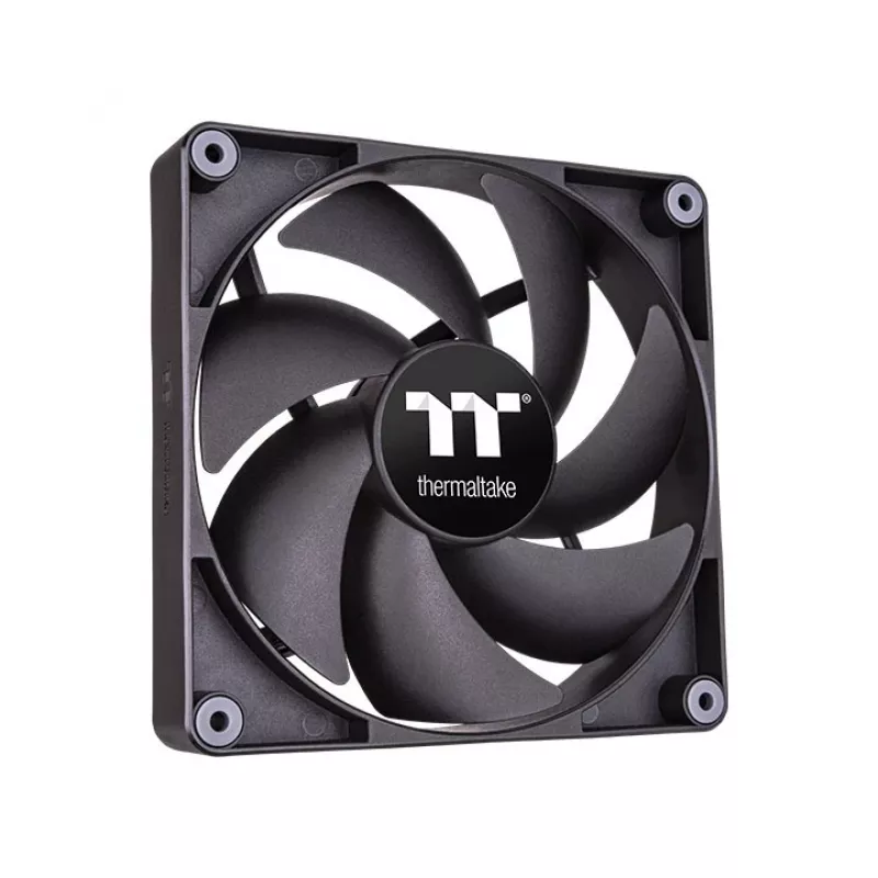 THERMALTAKE PC aušinimo ventiliatorius - CT120 - 12cm - juodas - 2 vnt. pakuotė