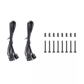 THERMALTAKE PC aušinimo ventiliatorius - CT120 - 12cm - juodas - 2 vnt. pakuotė