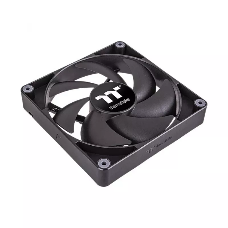 THERMALTAKE PC aušinimo ventiliatorius - CT120 - 12cm - juodas - 2 vnt. pakuotė