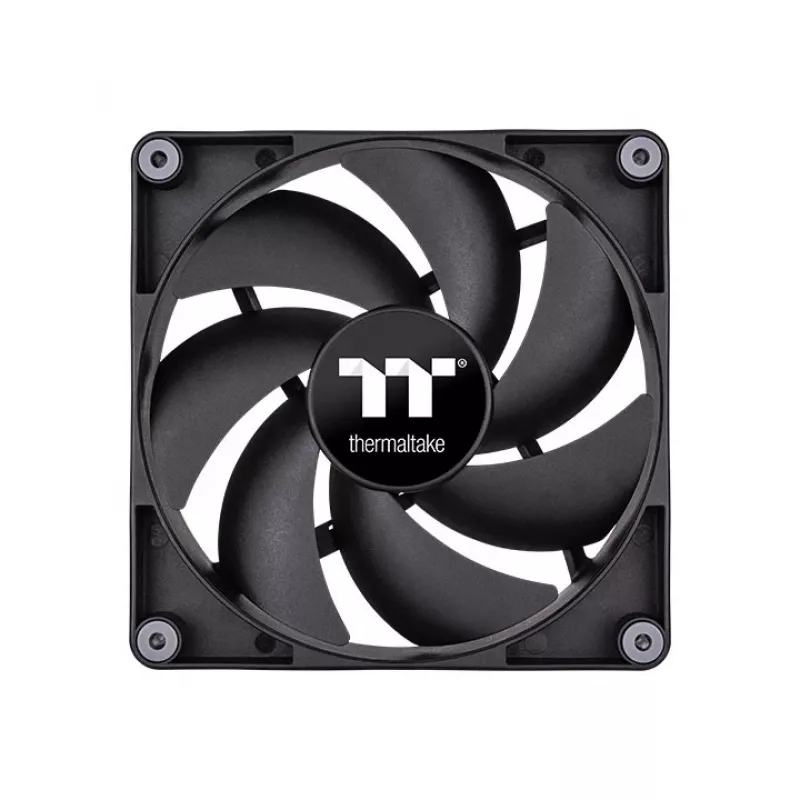 THERMALTAKE PC aušinimo ventiliatorius - CT120 - 12cm - juodas - 2 vnt. pakuotė