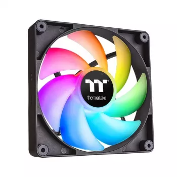 THERMALTAKE PC aušinimo ventiliatorius - CT140 ARGB Sync - 14 cm - juodas - 2 vnt.