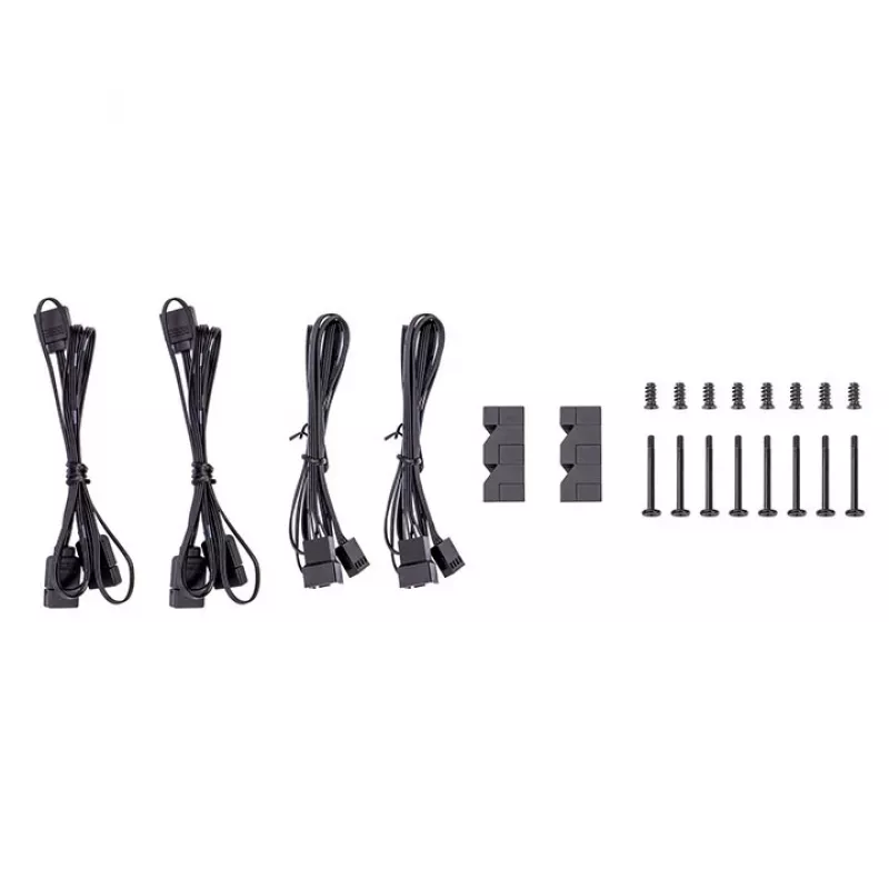 THERMALTAKE PC aušinimo ventiliatorius - CT140 ARGB Sync - 14 cm - juodas - 2 vnt.