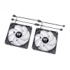 THERMALTAKE PC aušinimo ventiliatorius - CT140 ARGB Sync - 14 cm - juodas - 2 vnt.