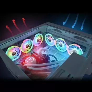 Oro aušintuvas Thermaltake SWAFAN EX14 RGB PC aušinimo ventiliatorius