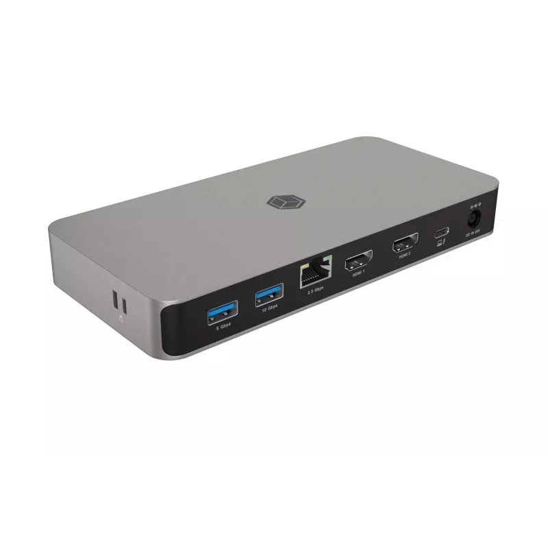 ICY BOX 10-in-1 USB4 Type-C DockingStation su dviguba vaizdo išvestimi