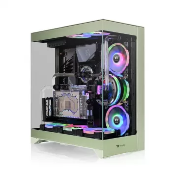PC Case Thermaltake CTE E550 TG Midi Tower Green