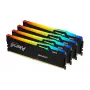 Kingston Technology FURY Beast 128GB 5200MT/s DDR5 CL40 DIMM (4 modulių rinkinys) RGB XMP