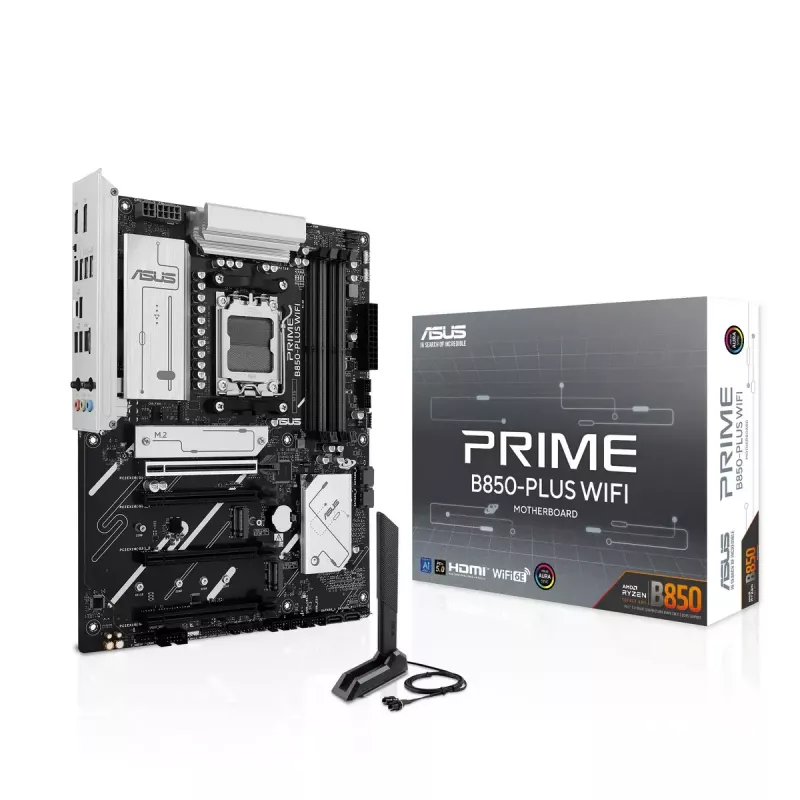 Motininė plokštė ASUS PRIME B850-PLUS WIFI AMD B850 Socket AM5 ATX