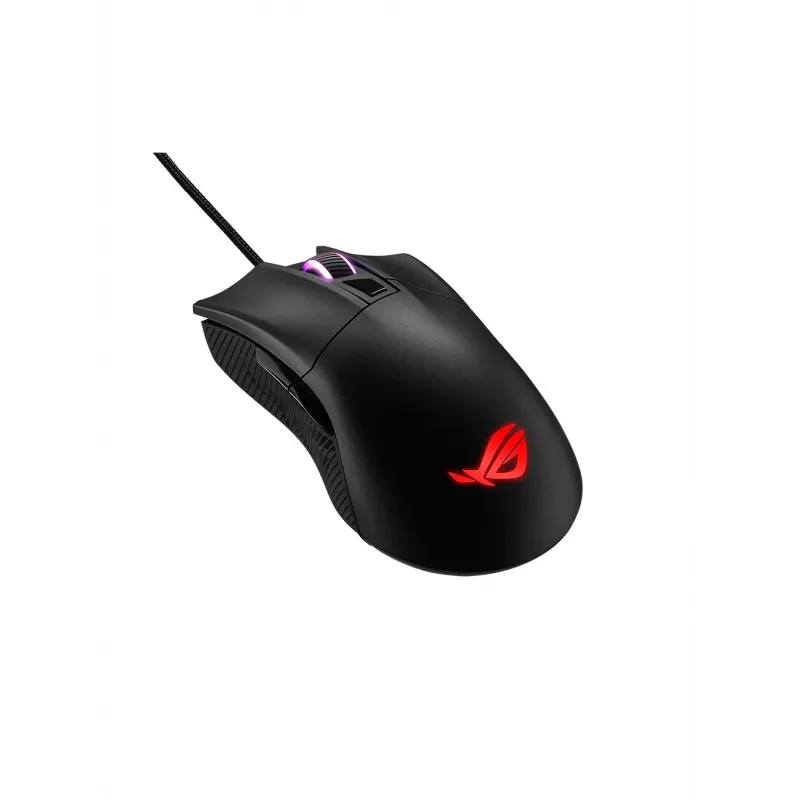 ASUS ROG Gladius II Core pelė, skirta žaidimams, dešiniarankė, USB Type-A, optinė, 6200 DPI