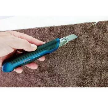 Bosch 1 600 A02 7M4 universalus peilis mėlynos, nerūdijančio plieno spalvos, sulankstomas peiliukas