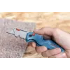 Bosch 1 600 A02 7M4 universalus peilis mėlynos, nerūdijančio plieno spalvos, sulankstomas peiliukas