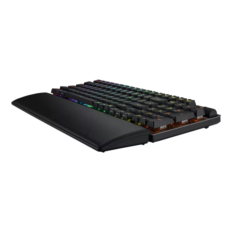 ASUS ROG Strix Scope II 96 RX Wireless klaviatūra žaidimams USB + RF Wireless + Bluetooth juoda