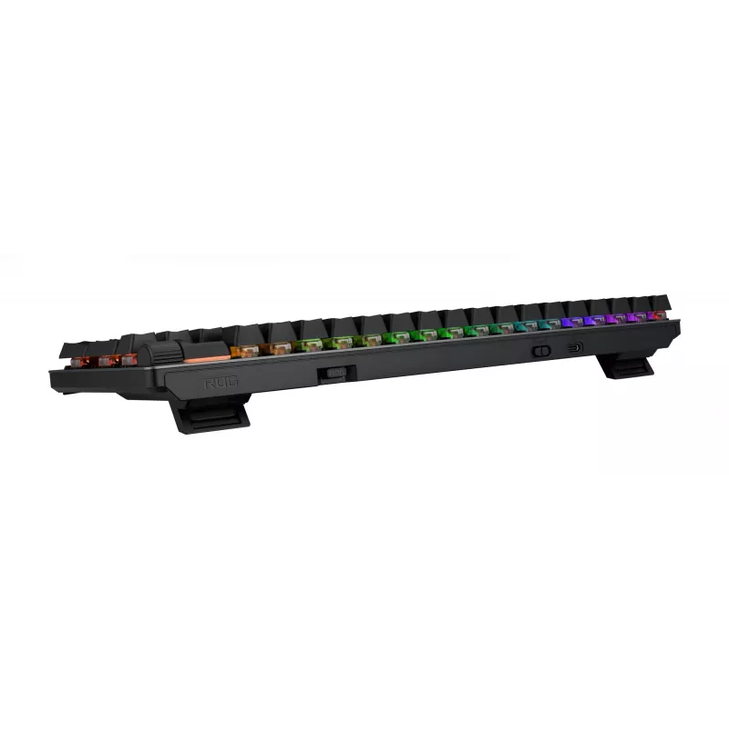 ASUS ROG Strix Scope II 96 RX Wireless klaviatūra žaidimams USB + RF Wireless + Bluetooth juoda