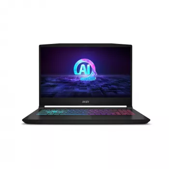 MSI Katana A15 AI B8VF-451 AMD Ryzen™ 7 8845HS nešiojamas kompiuteris 39,6 cm (15,6 colio) Full HD 16 GB DDR5-SDRAM 512 GB SSD NVIDIA GeForce RTX 4060 Wi-Fi 6E (802.11ax) Windows 11 Home juoda