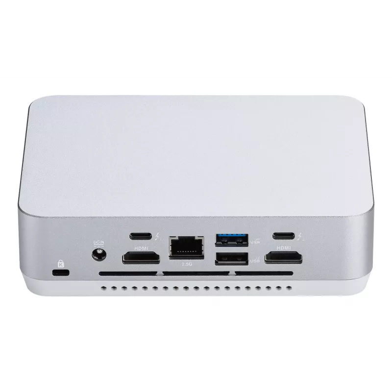 ASUS NUC 14 Pro+ RNUC14RVSU5068A2I Intel Core Ultra 5 125H 16 GB DDR5-SDRAM 512 GB SSD Windows 11 UCFF Mini PC sidabrinis