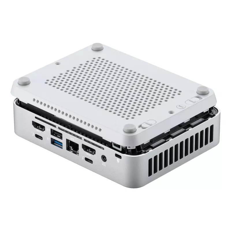 ASUS NUC 14 Pro+ RNUC14RVSU5068A2I Intel Core Ultra 5 125H 16 GB DDR5-SDRAM 512 GB SSD Windows 11 UCFF Mini PC sidabrinis