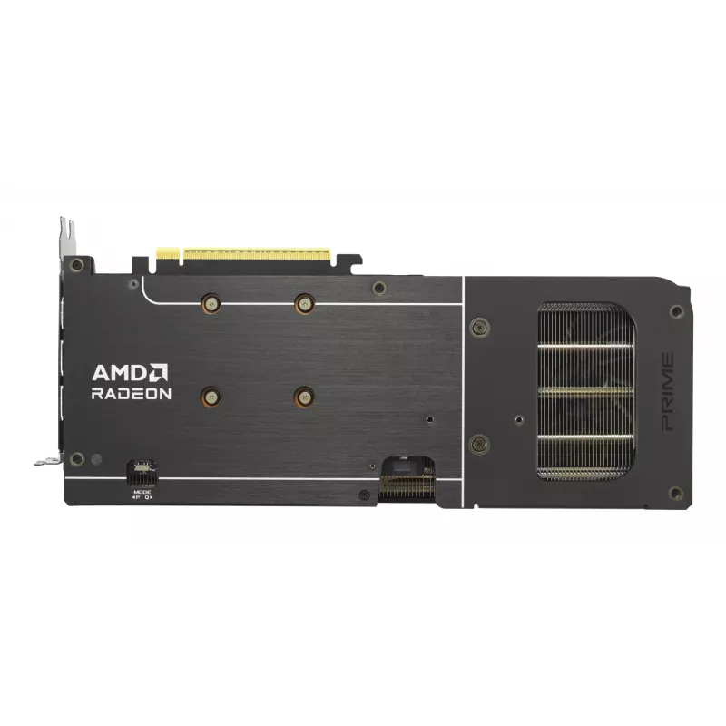 Vaizdo plokštė ASUS Prime Radeon RX 9060 XT 16 GB GDDR6, PCIe 5.0, 128 bitų, 3 ventiliatoriai, 2,5 lizdo