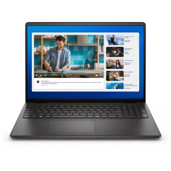 DELL DC16250 Intel Core 5 120U nešiojamas kompiuteris 40,6 cm (16 colių) Full HD+ 16 GB DDR5-SDRAM 512 GB SSD Wi-Fi 6 (802.11ax) Windows 11 Pro vokiška juoda