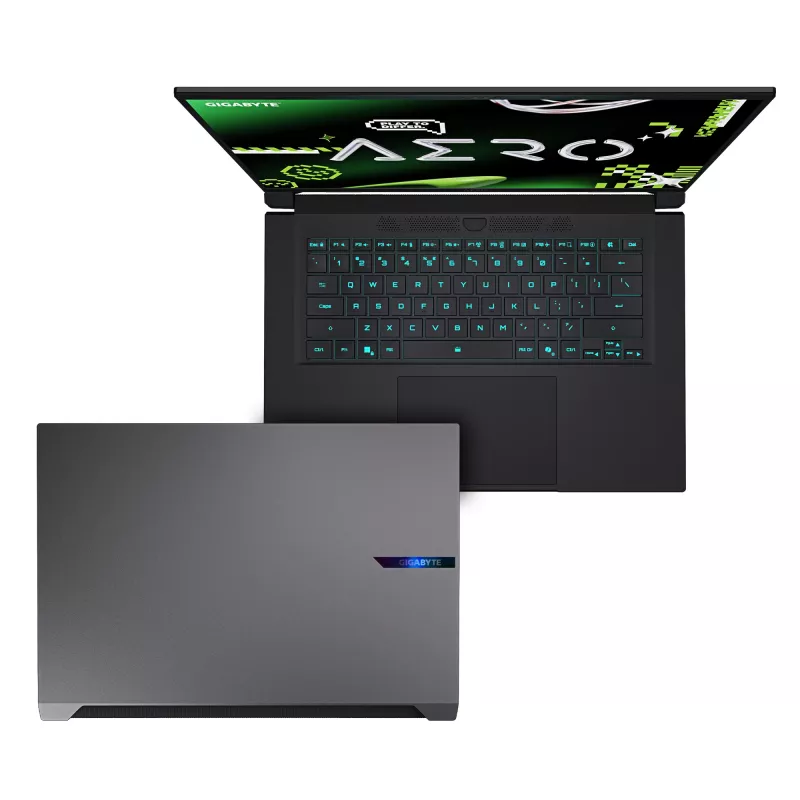 GIGABYTE AERO X16 1WH93DEC64AH Copilot+ PC AMD Ryzen™ AI 7 350 Nešiojamasis kompiuteris 40,6 cm (16 colių) WQXGA 32 GB DDR5-SDRAM 1 TB SSD NVIDIA GeForce RTX 5070 Wi-Fi 6E (802.11ax) Windows 11 Home Pilka