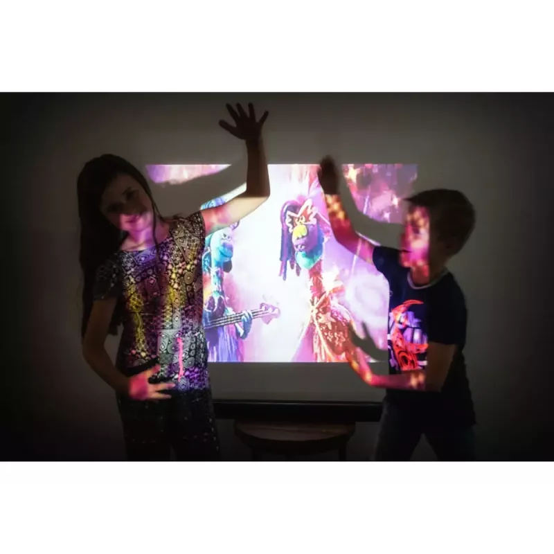 Projektorius Lenco LPJ-700BKGY standartinio atstumo LED 1080p juodas