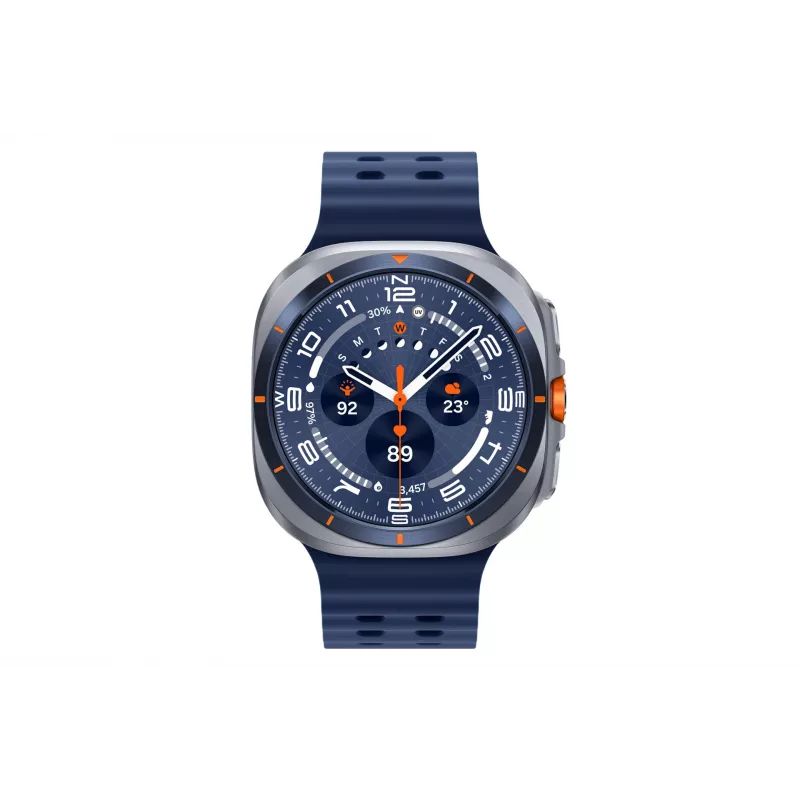 Samsung Galaxy Watch Ultra 3,81 cm (1,5 colio) AMOLED 47 mm Skaitmeninis 480 x 480 pikselių Liečiamas ekranas 4G Sidabrinis Wi-Fi GPS (palydovas)