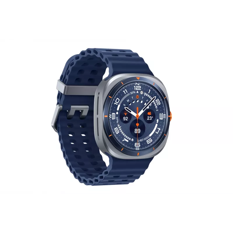 Samsung Galaxy Watch Ultra 3,81 cm (1,5 colio) AMOLED 47 mm Skaitmeninis 480 x 480 pikselių Liečiamas ekranas 4G Sidabrinis Wi-Fi GPS (palydovas)