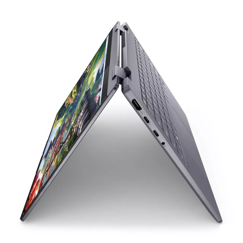 Lenovo IdeaPad 5 2-in-1 14IAL10 Intel Core Ultra 5 225H Hibridinis (2-in-1) 35,6 cm (14 col.) Jutiklinis ekranas WUXGA 16 GB LPDDR5x-SDRAM 512 GB SSD Wi-Fi 7 (802.11be) Windows 11 Home Vokiška Pilka