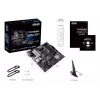 Motininė plokštė ASUS PRIME B550M-A WIFI II micro ATX — AMD B550, Socket AM4, DDR4, 4 DIMM, Wi‑Fi 6, Bluetooth 5.2, 2x M.2, HDMI 2.1