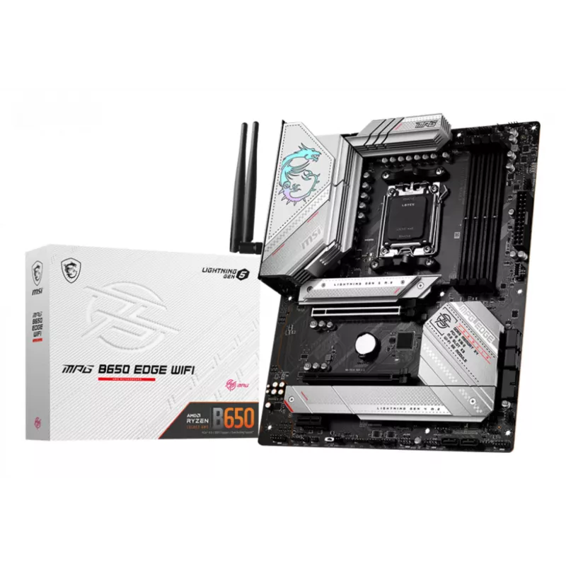 Motininė plokštė MSI MPG B650 EDGE WIFI, AMD B650, Socket AM5, ATX