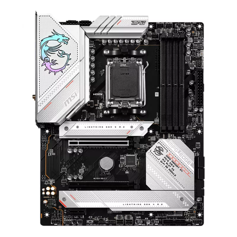 Motininė plokštė MSI MPG B650 EDGE WIFI, AMD B650, Socket AM5, ATX