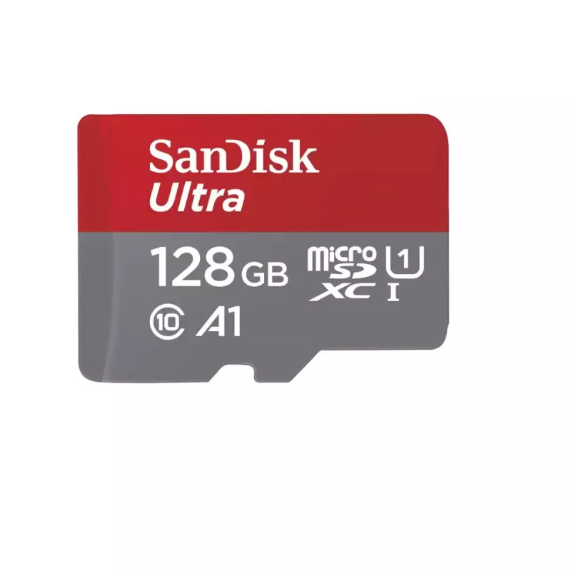 „Flash“ atmintis „SanDisk“ 128 GB „MicroSDXC UHS-I Class 10 SDSQUAB-128G-GN6FA“