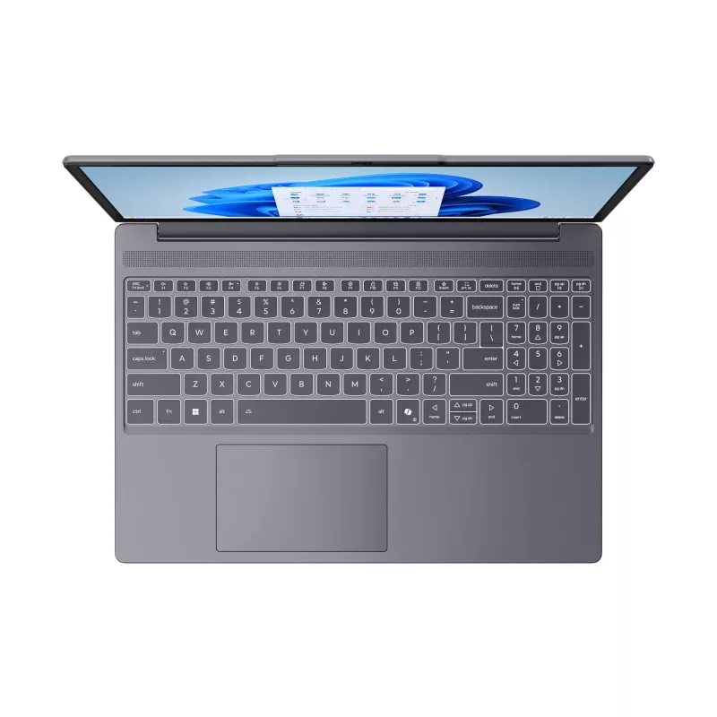 Lenovo IdeaPad plonas 3 15IRH10 Intel® Core™ i5 i5-13420H Laptop 38.9 cm (15.3 inch) WUXGA 16 GB DDR5-SDRAM 1 TB SSD Wi-Fi 7 (802.11be) Windows 11 Home German Pilka