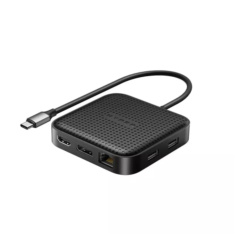 Targus HD USB4 mobilioji dokas laidinė juoda
