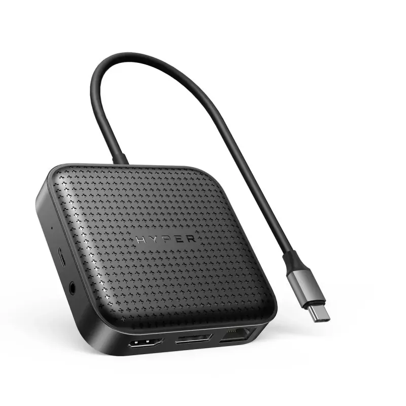 Targus HD USB4 mobilioji dokas laidinė juoda