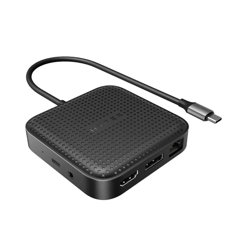 Targus HD USB4 mobilioji dokas laidinė juoda