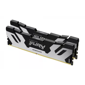 Kingston Technology FURY 32GB 8000MT/s DDR5 CL38 DIMM (Rinkinys iš 2) Renegade Sidabrinė XMP