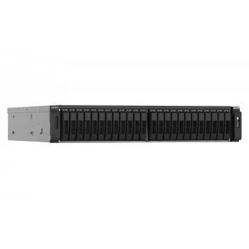 QNAP TS-h2490FU NAS Rack (2U) EPYC 7232P 64 GB DDR4 0 TB QuTS hero Juoda, Pilka