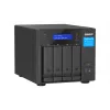 QNAP TVS-H474 NAS bokštinis Intel® Pentium® G7400 8 GB DDR4 0 TB QuTS hero juodos spalvos