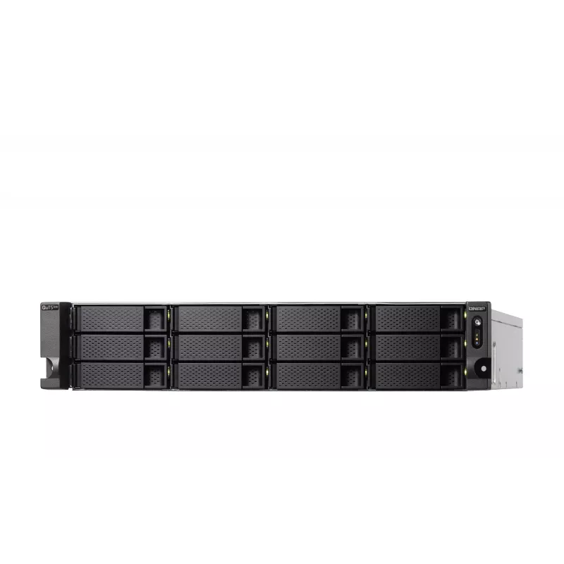 QNAP TS-H1886XU-RP-R2 NAS stovas (3U) Intel® Xeon® D D-1622 32 GB DDR4 0 TB QuTS hero juoda, pilka