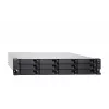 QNAP TS-H1886XU-RP-R2 NAS stovas (3U) Intel® Xeon® D D-1622 32 GB DDR4 0 TB QuTS hero juoda, pilka