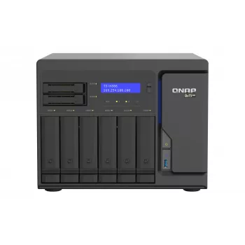 QNAP TS-h886 NAS Tower Intel® Xeon® D D-1602 8 GB DDR4 0 TB QuTS hero Juoda