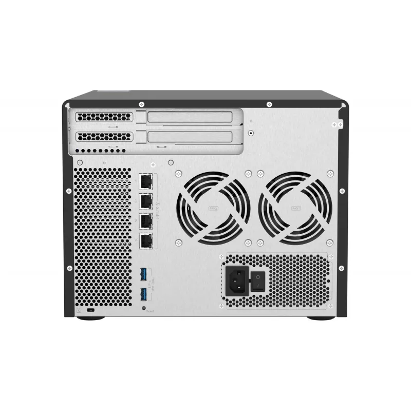 QNAP TS-h886 NAS Tower Intel® Xeon® D D-1602 8 GB DDR4 0 TB QuTS hero Juoda